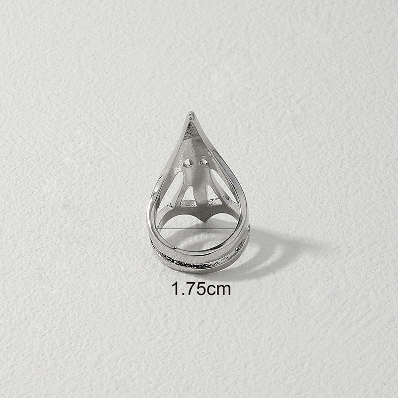 Royal Majesty Metal Finger Buckle Ring - Elegant Vienna Verve Collection