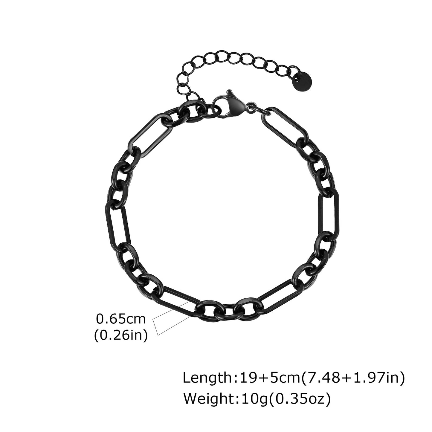 Planderful Mens Stainless Steel Bracelet Handmade For Men