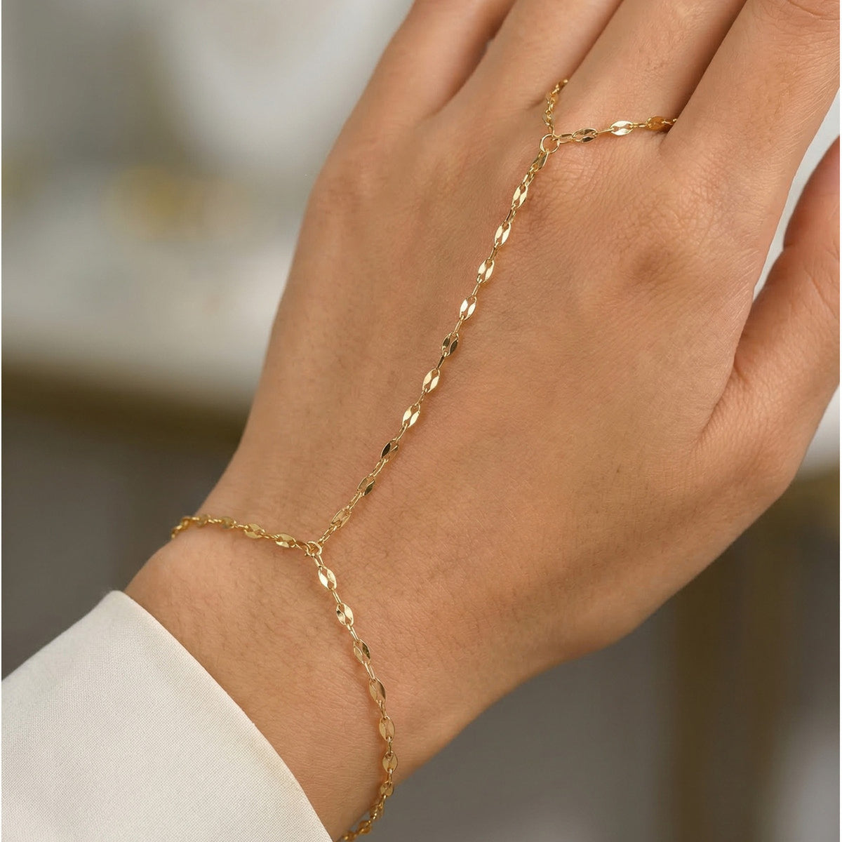 2026 Simple Lip Chain Stainless Steel Bracelet