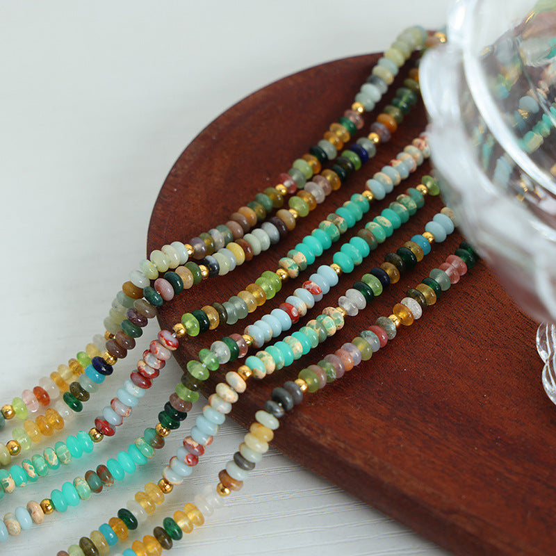 Luxurious Danube Abacus Beaded Necklace - Handcrafted Jewelry for Women