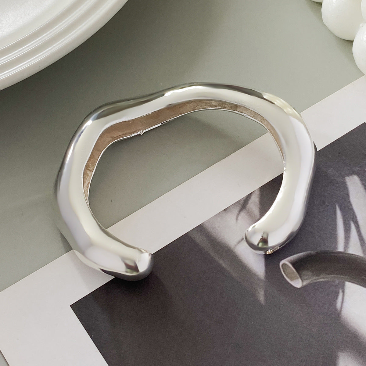 Industrial Style Exaggerated Heavy Industry Statement Bracelet For Women By Planderful Vienna Verve