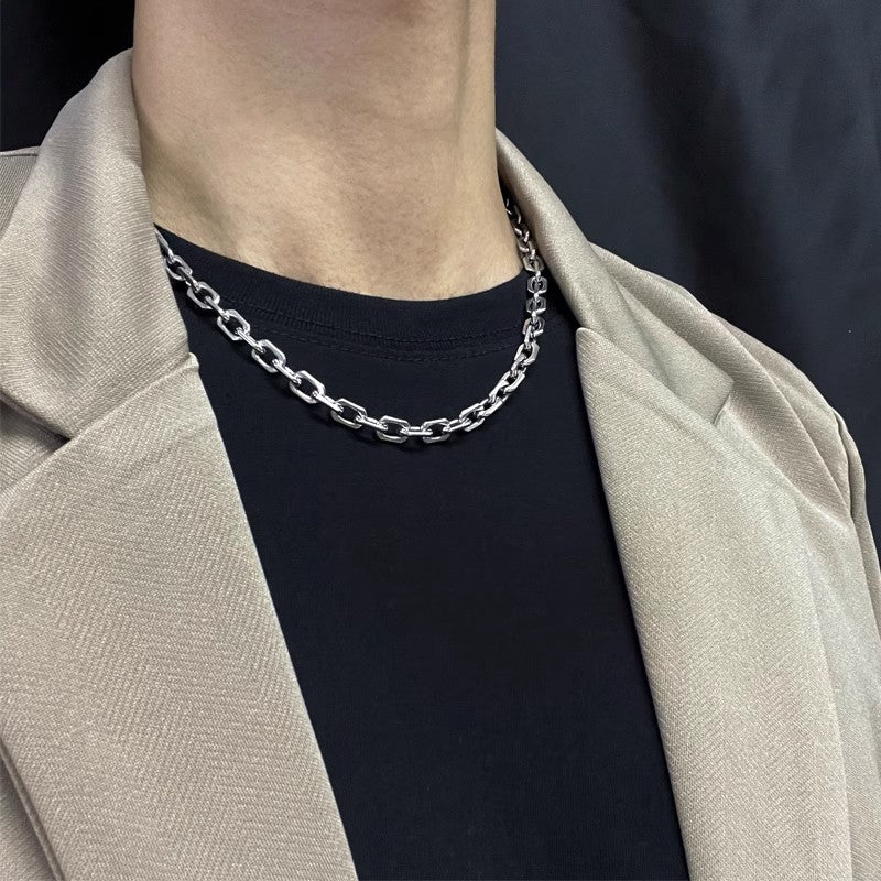 Planderful Jewelry Steel Square Necklace
