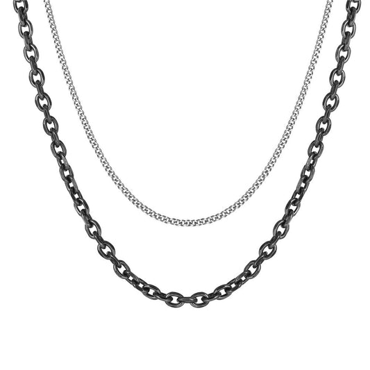 Double Layer Collarbone Necklace Planderful Everyday Genie Unisex Hip Hop Nightclub Jewelry Protection Statement