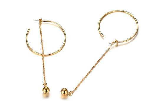 Korean Version Of Women's Long Fringed Earrings Jewelry