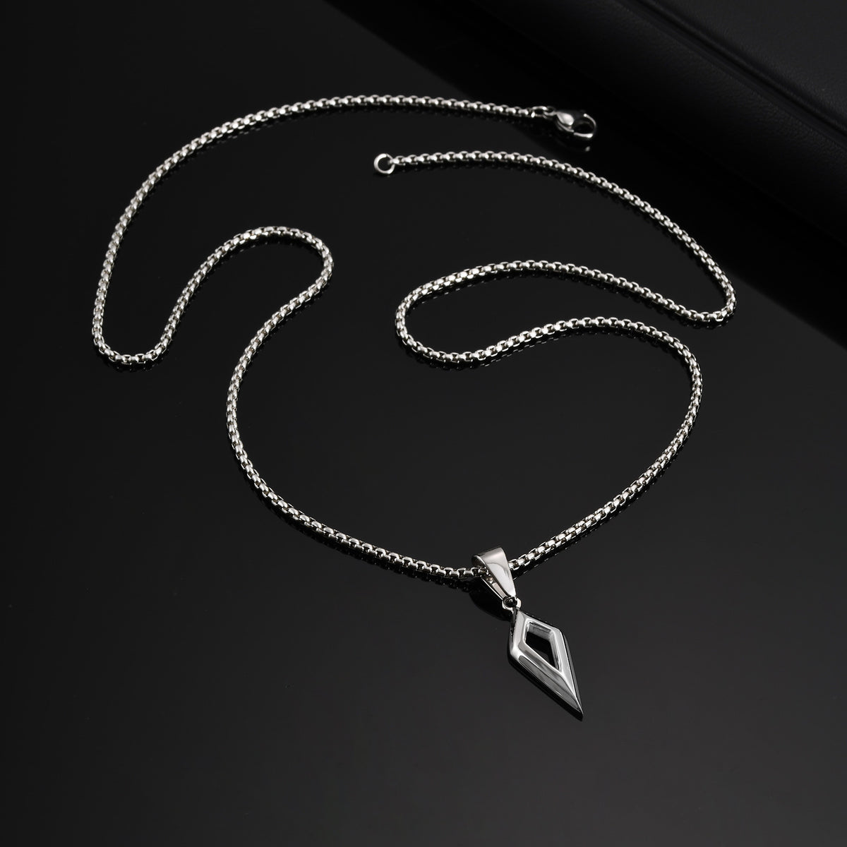 Stainless Steel Pendant — Chain Optional