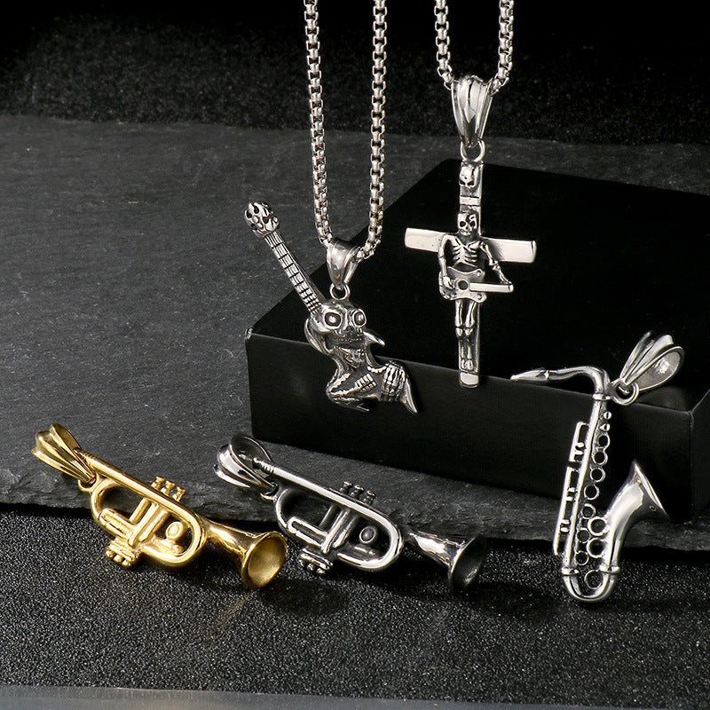 Planderful Everyday Genie Rock Music Pendant For Men Durable