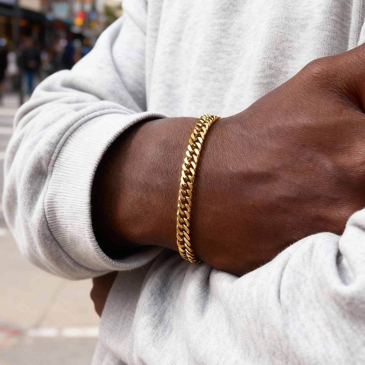 Braided Stainless Steel Bracelet Unisex
