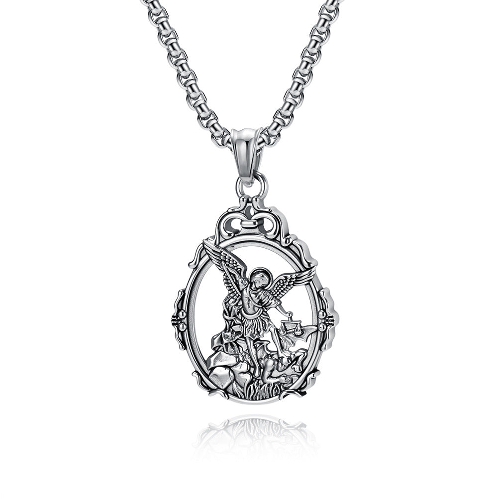 Stainless Steel Vintage Necklace