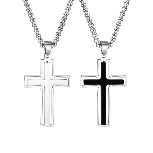 Cross Stainless Steel Necklace for Men