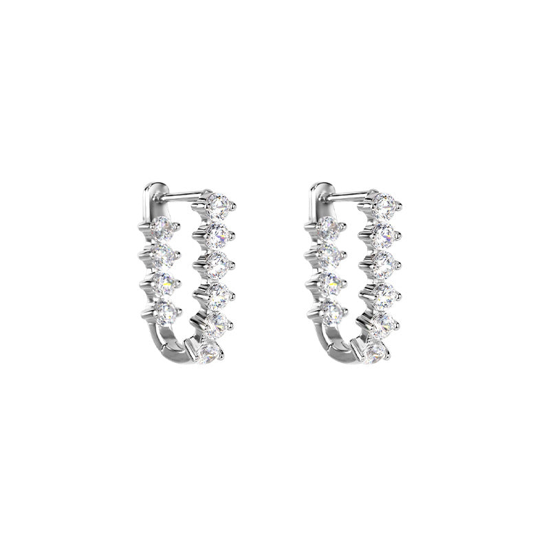 Classic Premium 925 Sterling Silver Women's Earrings