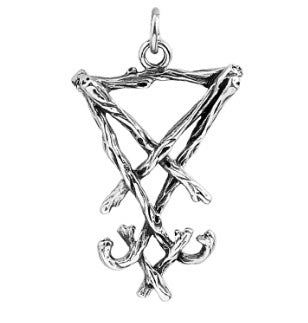 Titanium Steel Pentagram Men's Pendant – Digital Stainless Steel Necklace