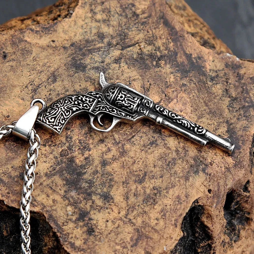 Punk Mold Stainless Steel Men's Pendant Necklace