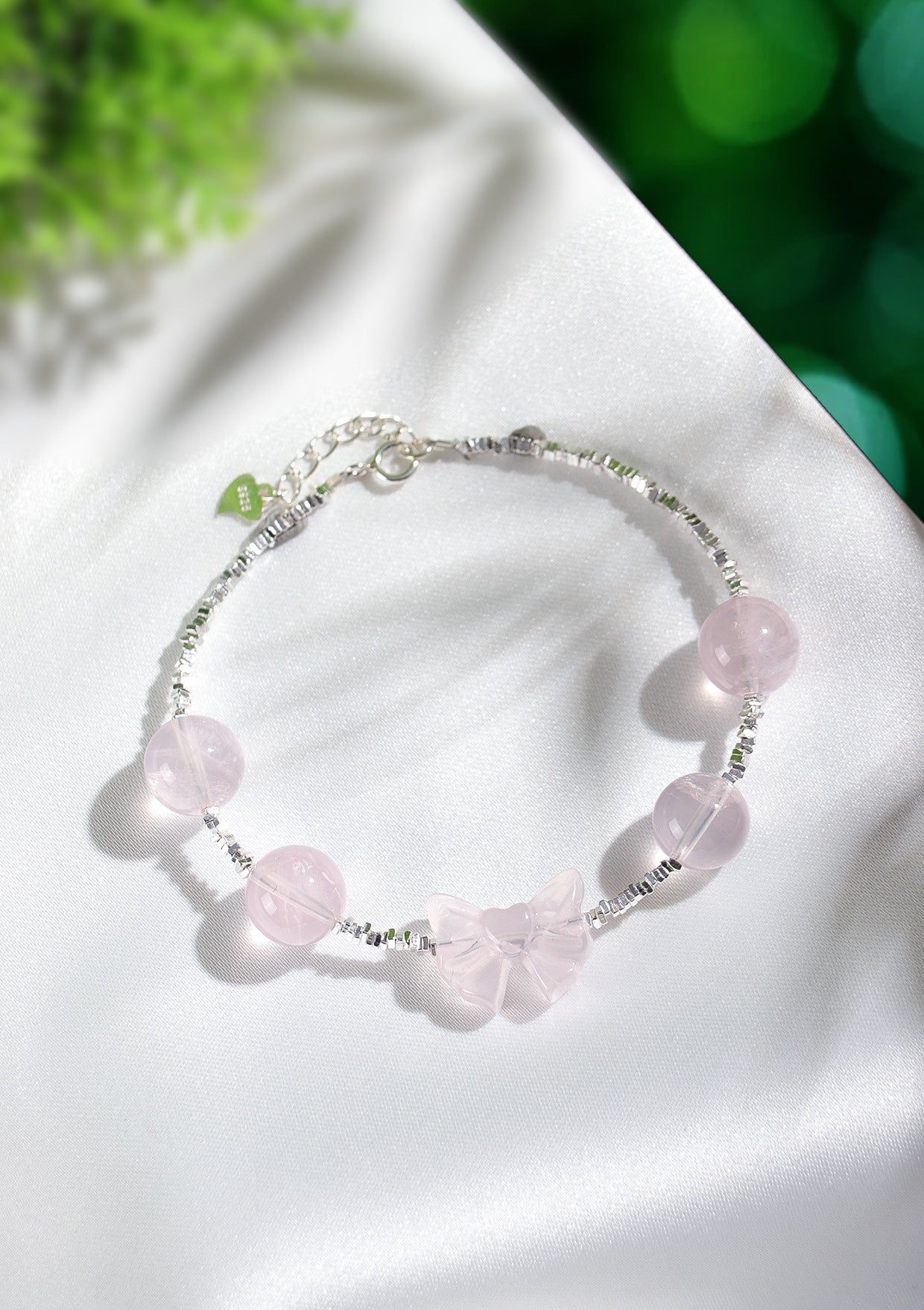 Planderful Fortune's Favor Bracelet – Sweet and Cute Aquamarine Star and Moon Design