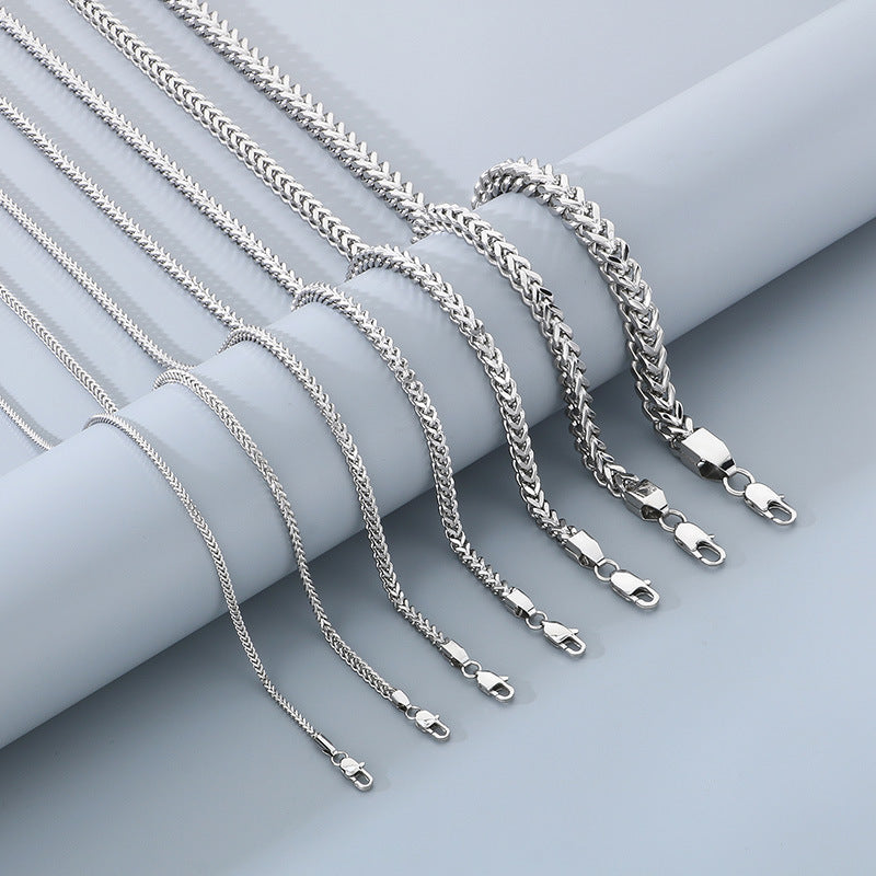 Planderful Keel Chain Necklace Unisex Gold Plated Bold