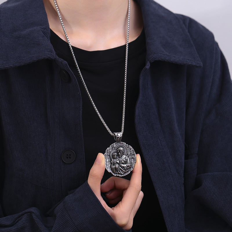 Steel Necklace – Vintage For Men Everyday Wear