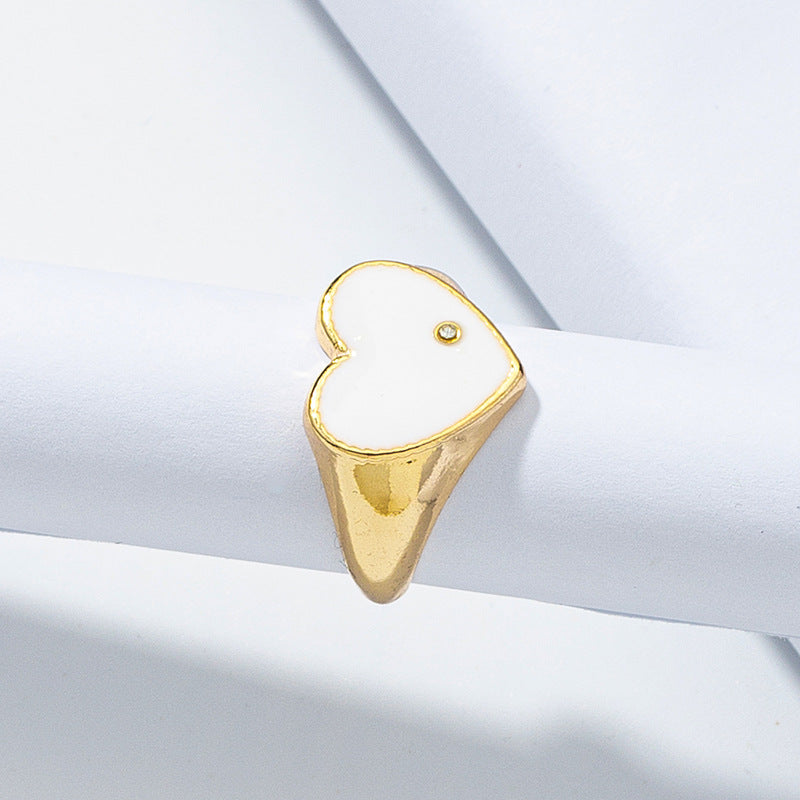 Stylish European and American Summer Jewelry Collection: Unique Love Ring & Instagram-Inspired Cross-Border Ring