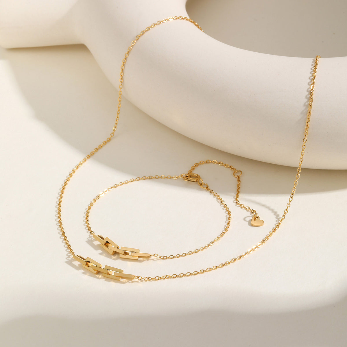 Gold-Plated Stainless Steel Bracelet Unisex