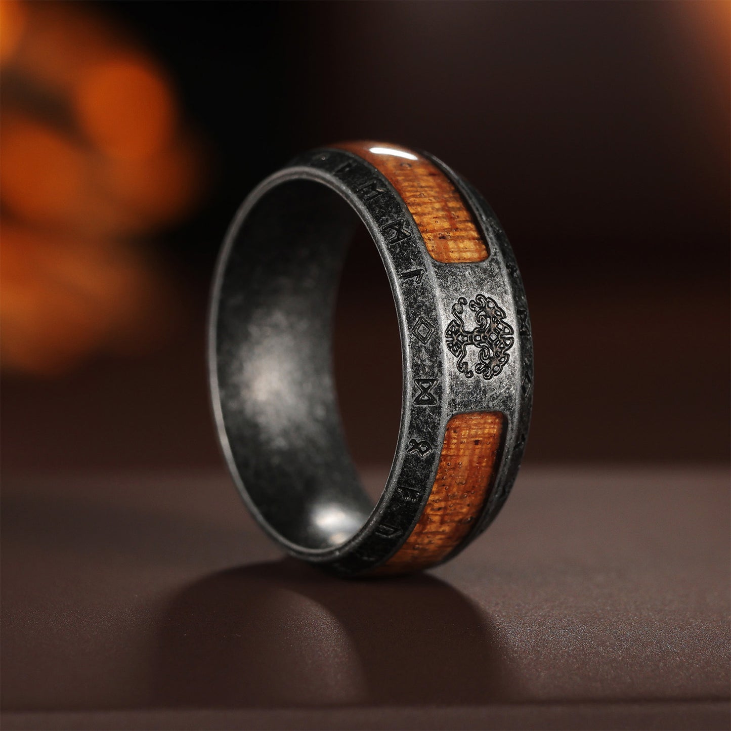 Planderful Everyday Genie Viking Tree Of Life Ring For Men Steel Unisex Retro Protection Symbol