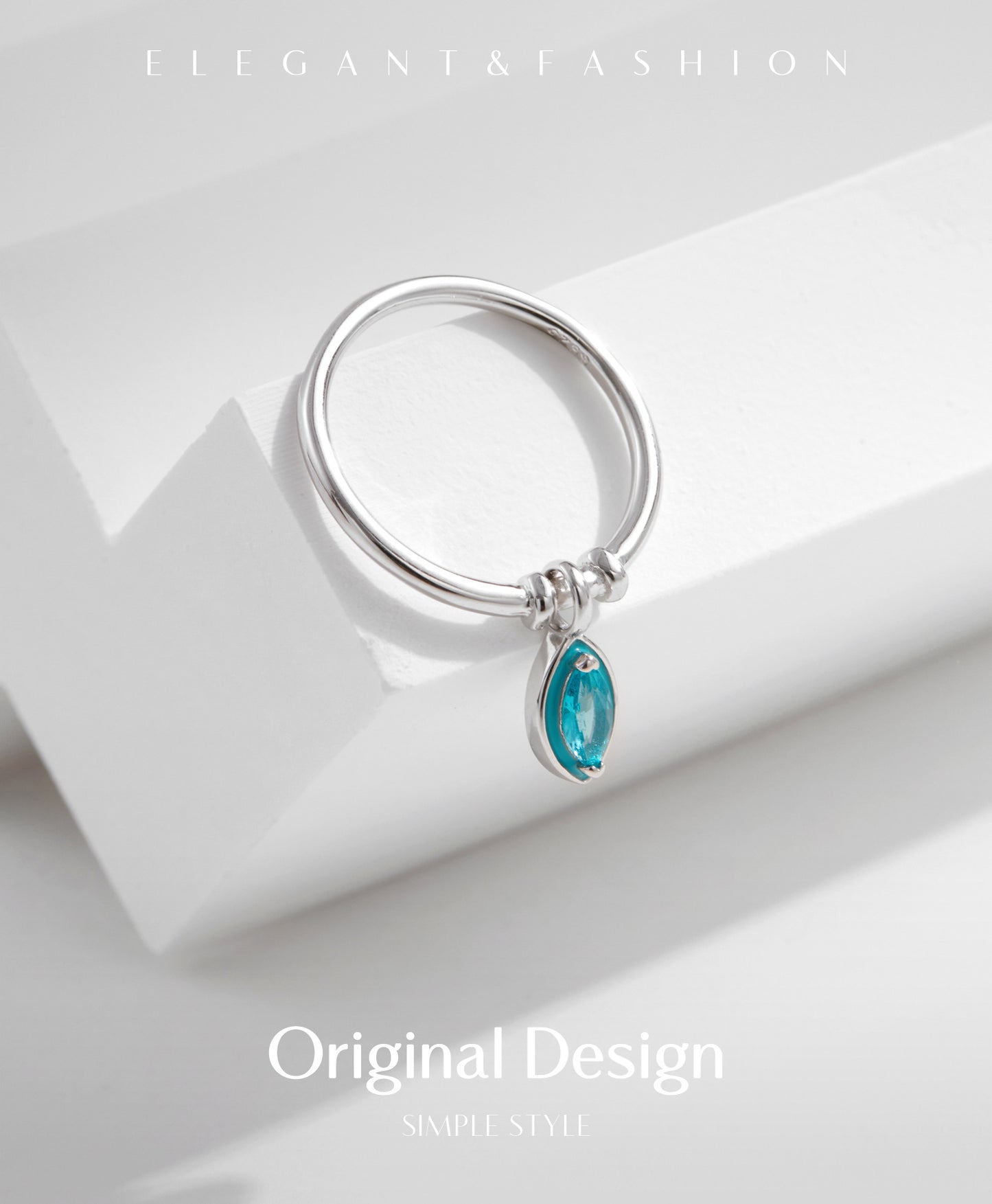 Planderful Gala Fireworks Ring – Unique Retro Geometric Design