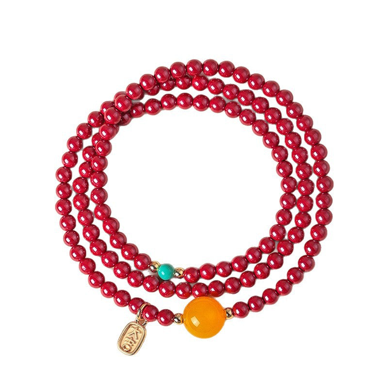 Cinnabar Multi-Wrap Bracelet