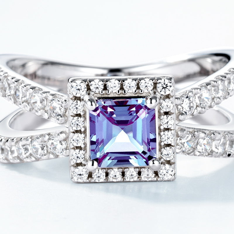 Planderful Jewelry Sterling Silver Alexandrite Ring