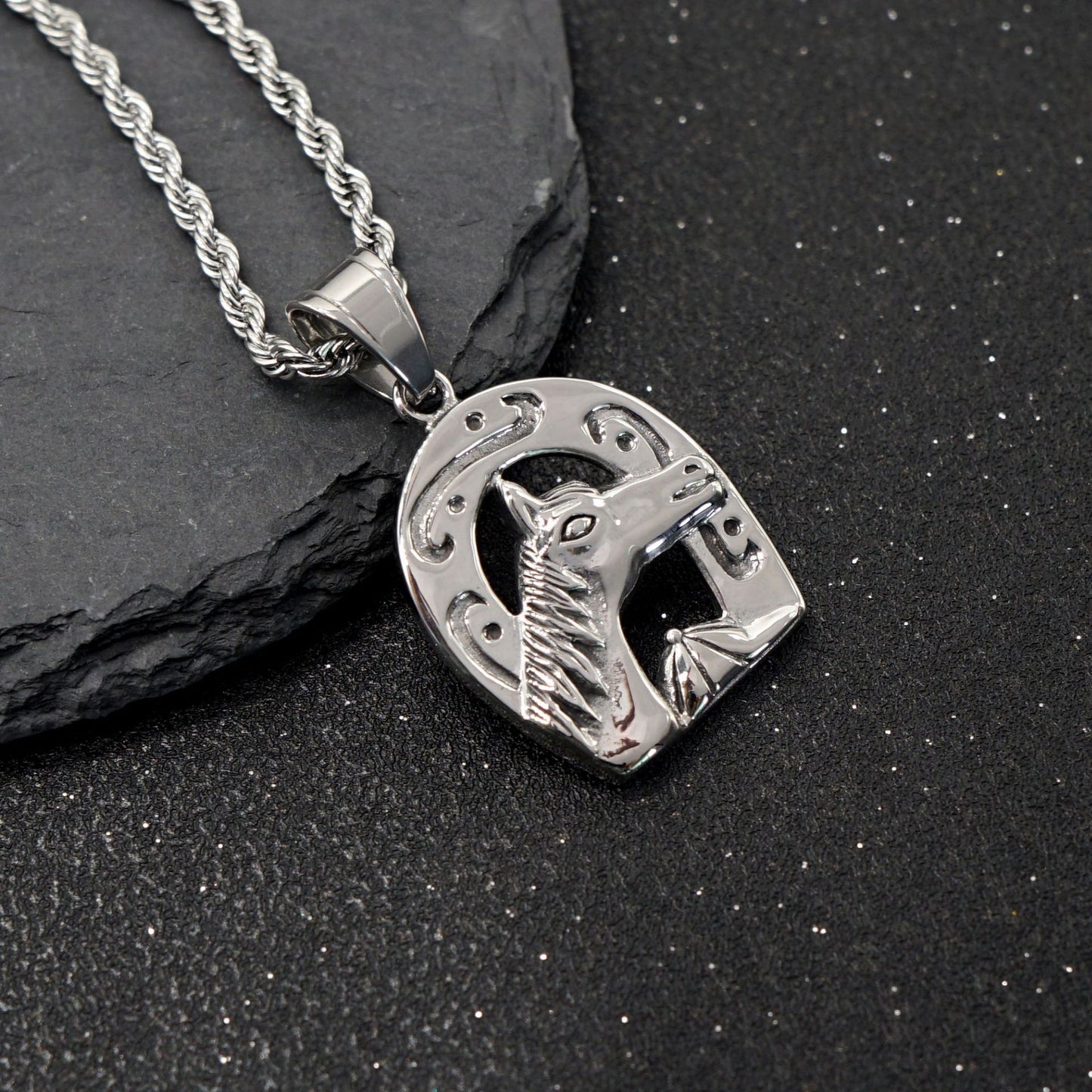 Steel Necklace – Statement Hip Hop Pendant