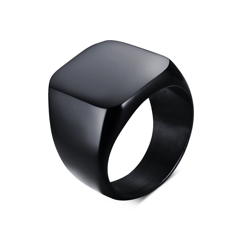 Men Rings Stainless Steel Cross-Border Ring Jewelry for Men