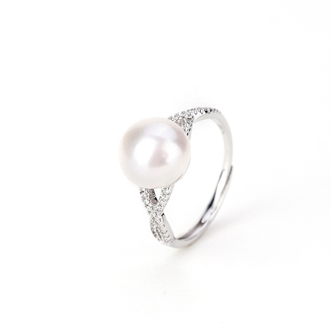 Freshwater Pearl Ring — Adjustable