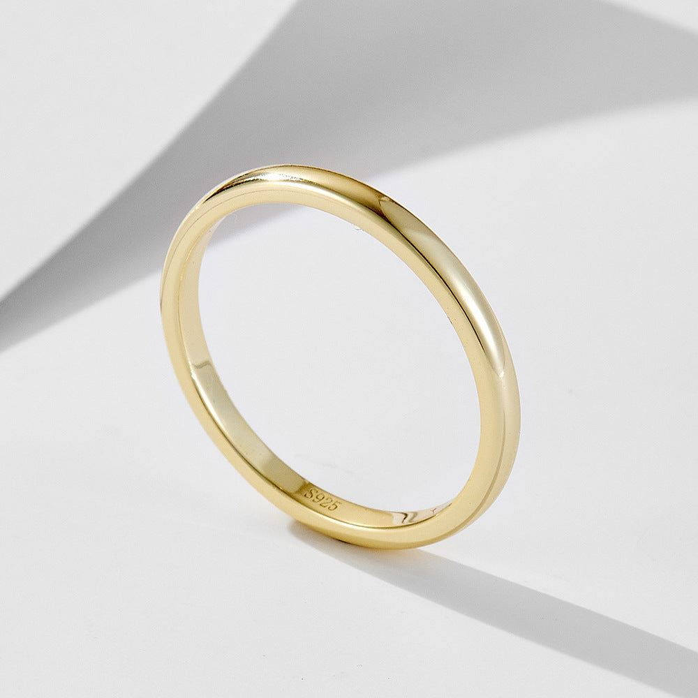 Planderful S925 Sterling Silver Personalized Combination Stacking Ring For Women Zircon Jewelry Fashion