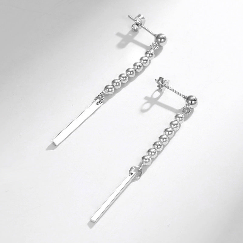 Minimalist 925 Sterling Silver Earrings
