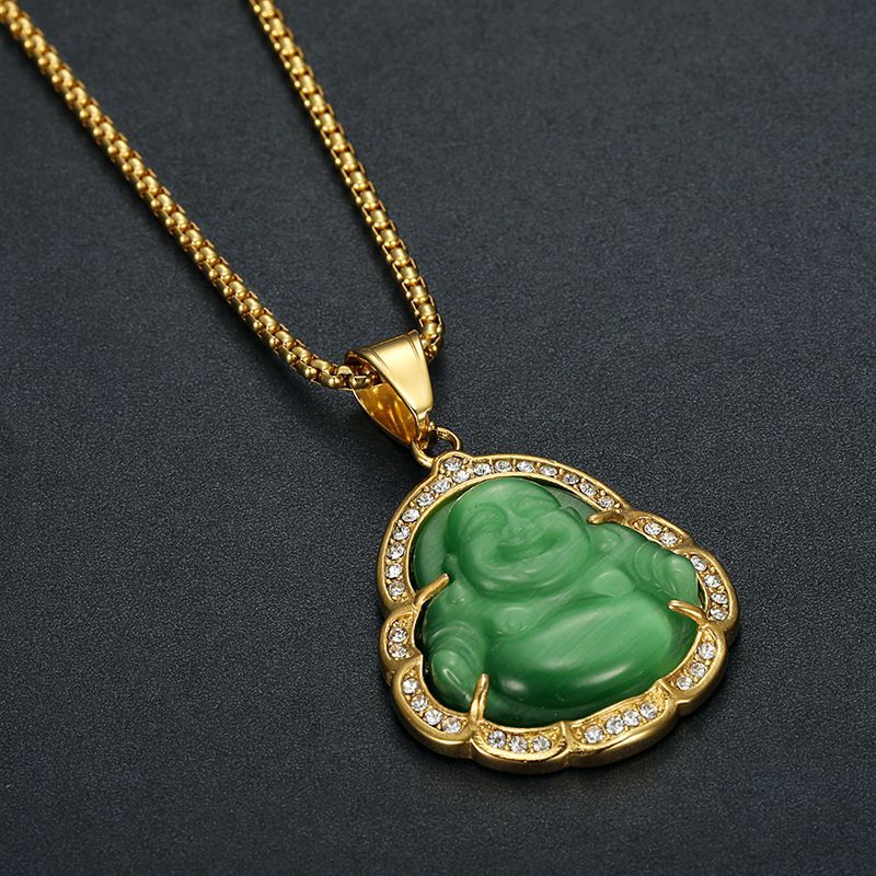 Opal Pendant – Statement Buddha Pendant