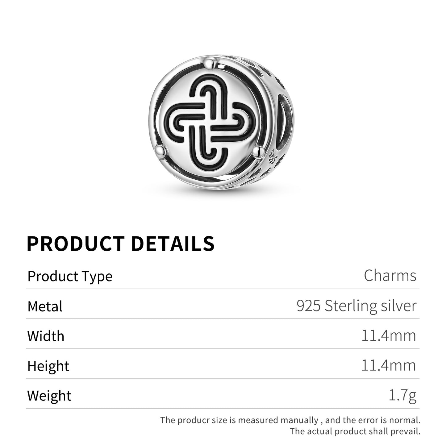 Planderful Jewelry Solomon's Knot Beaded Bracelet