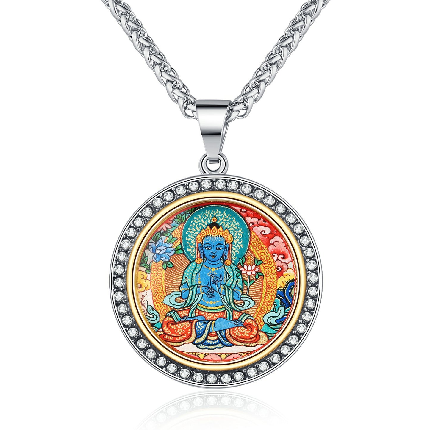 Zircon Necklace – Vintage Zodiac Sign Jewelry