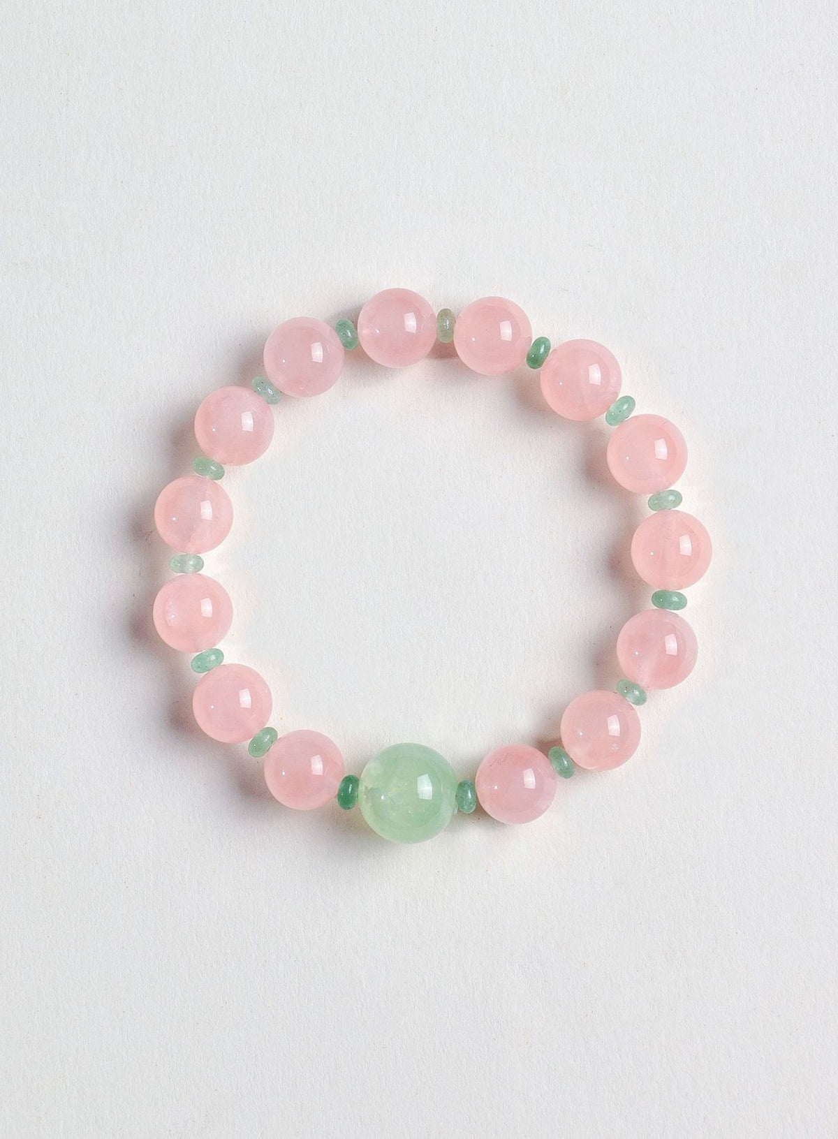 Rose Quartz Crystal Horse Bracelet