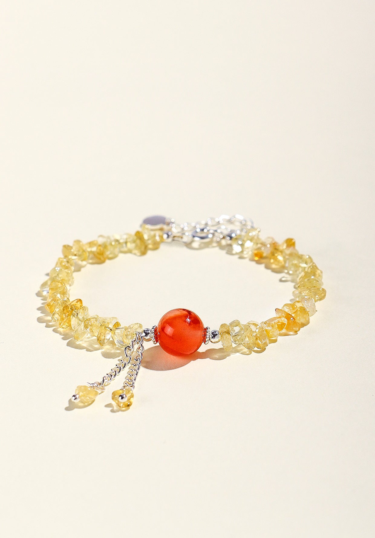 Planderful Fortune's Favor Citrine Beaded Bracelet – Fresh and Sweet Natural Design