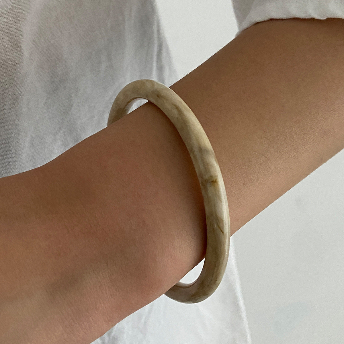 Planderful Vienna Verve Geometric Metal Opening Bracelet For Women Bold Statement Jewelry