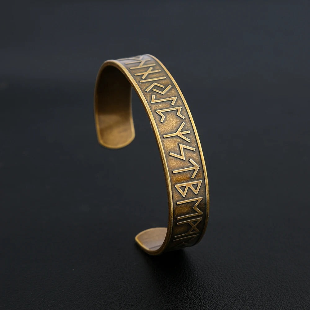 Viking Luhn Stainless Steel Men's Bracelet
