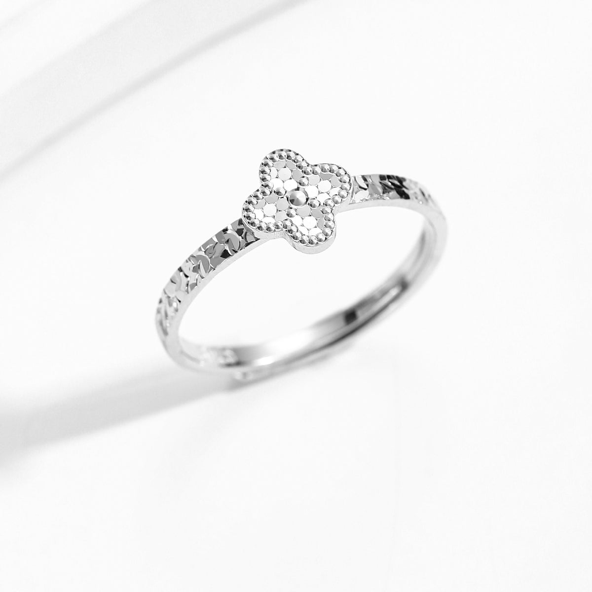 Clover Lucky S925 Sterling Silver Ring