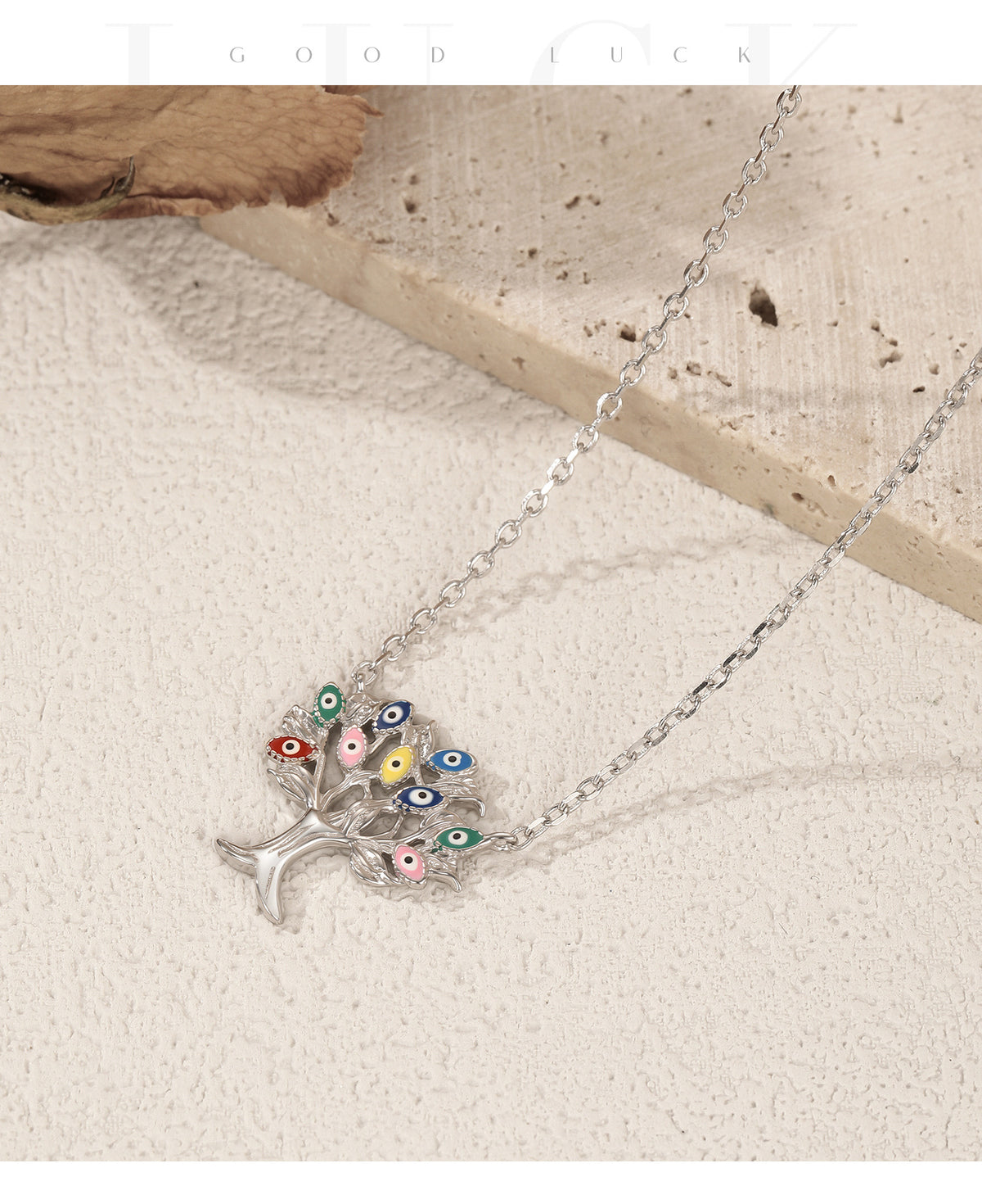 925 Sterling Silver Leaf Necklace