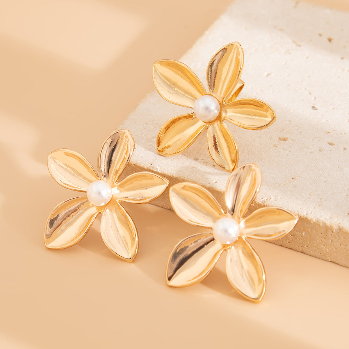 Planderful Vienna Verve Earrings – Exaggerated Irregular Geometric Design