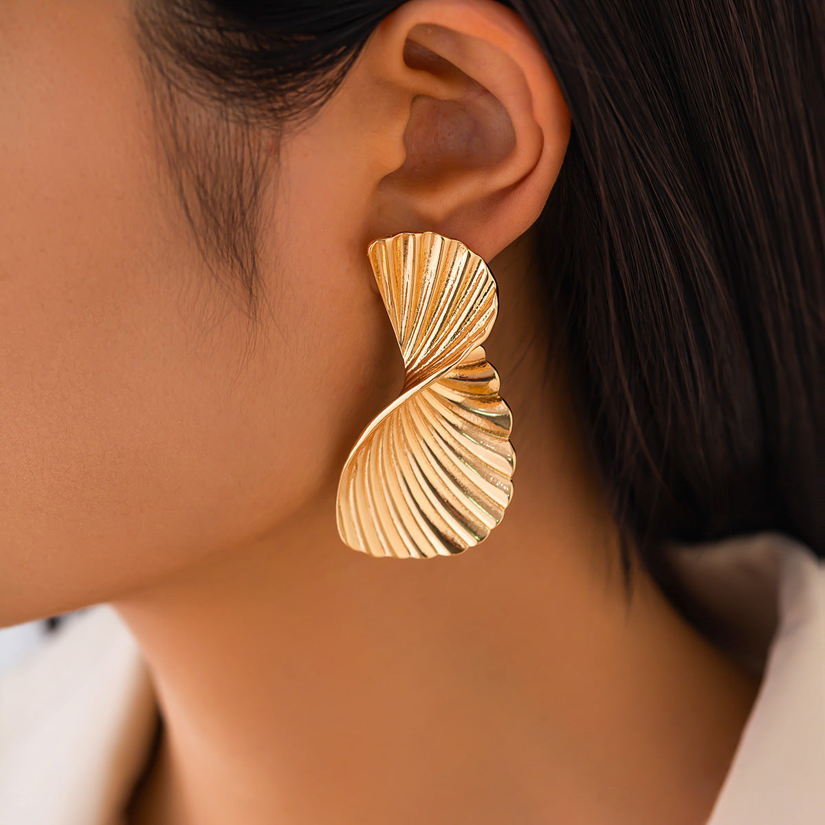 Planderful Vienna Verve Earrings – Fashionable Irregular Design