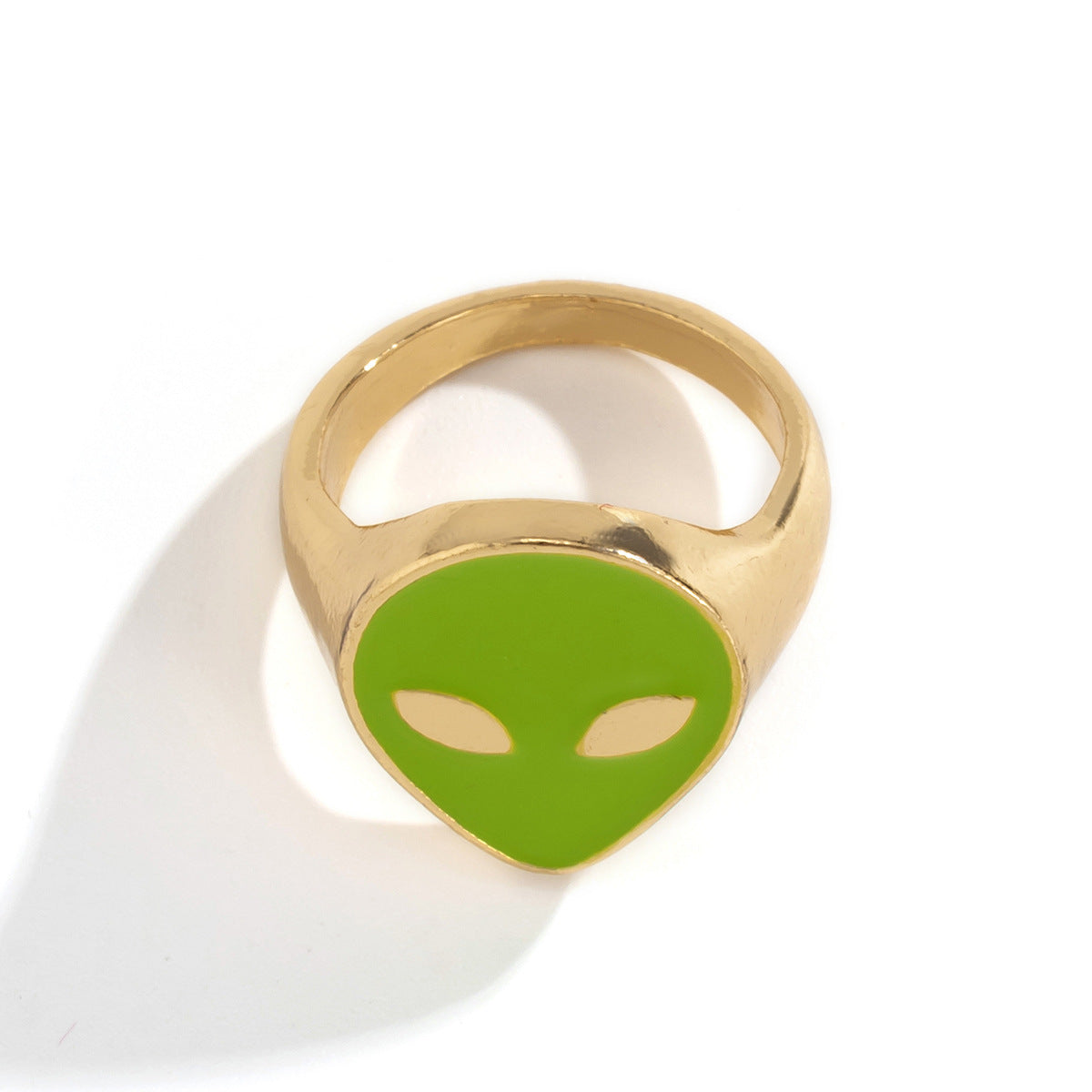 Trendy Heart & Smiley Face Ring - Vienna Verve Collection