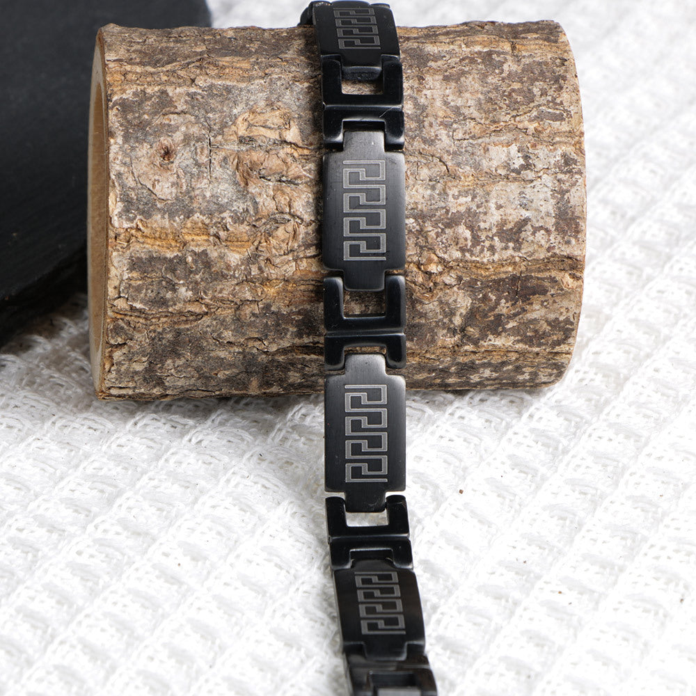 Titanium Steel Cold Wind Bracelet Bracelet Men's Locomotive Chain