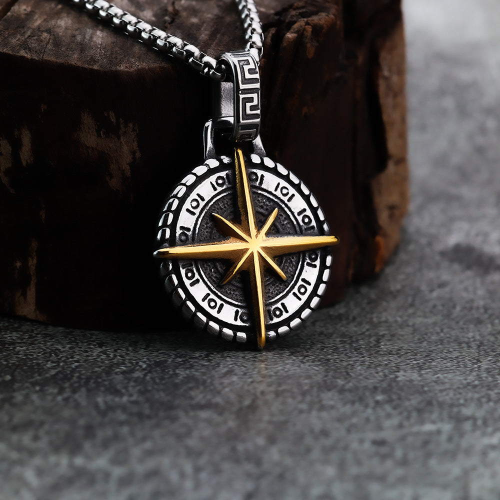 European And American Style Hexagram Viking Pendant Jewelry