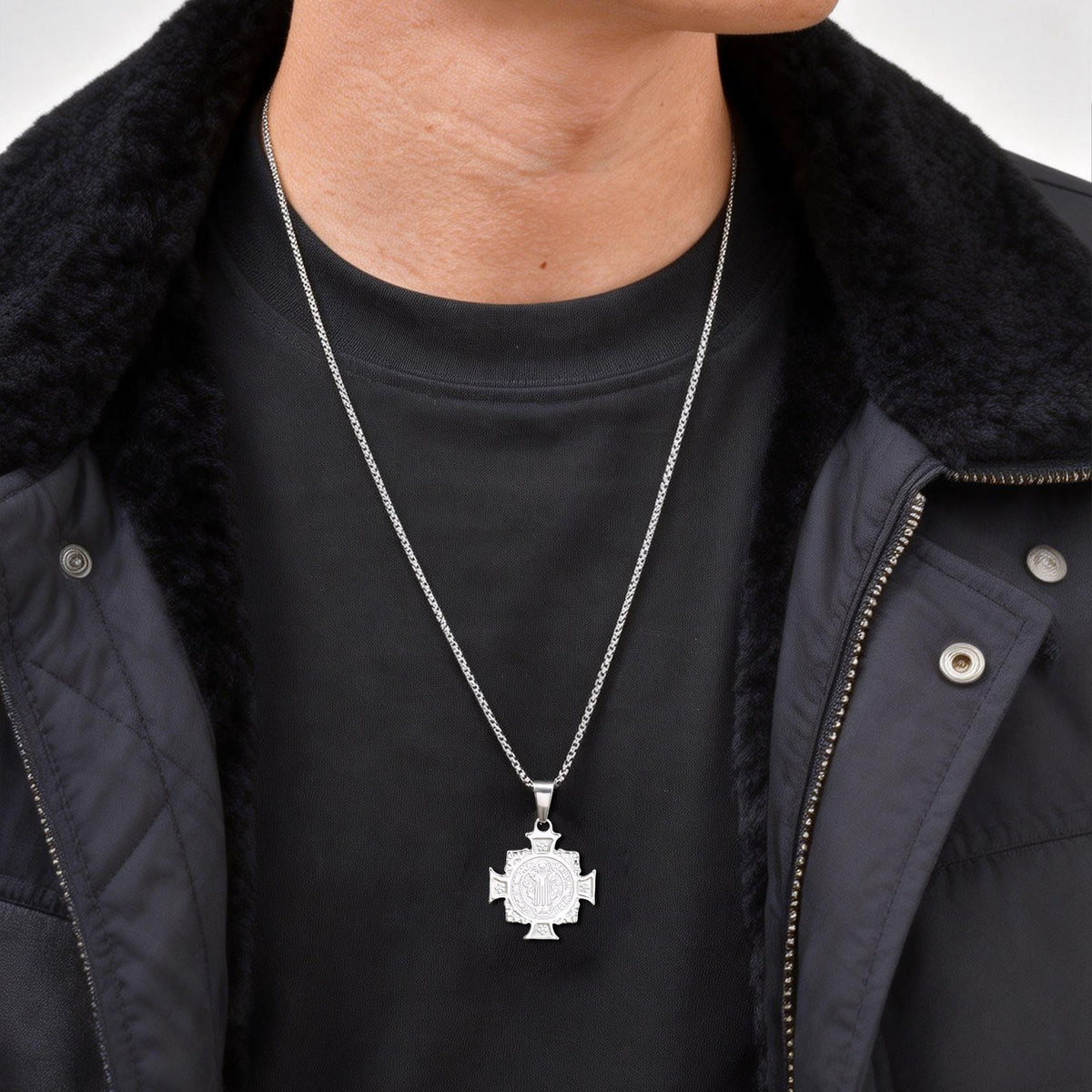 Cross Stainless Steel Pendant
