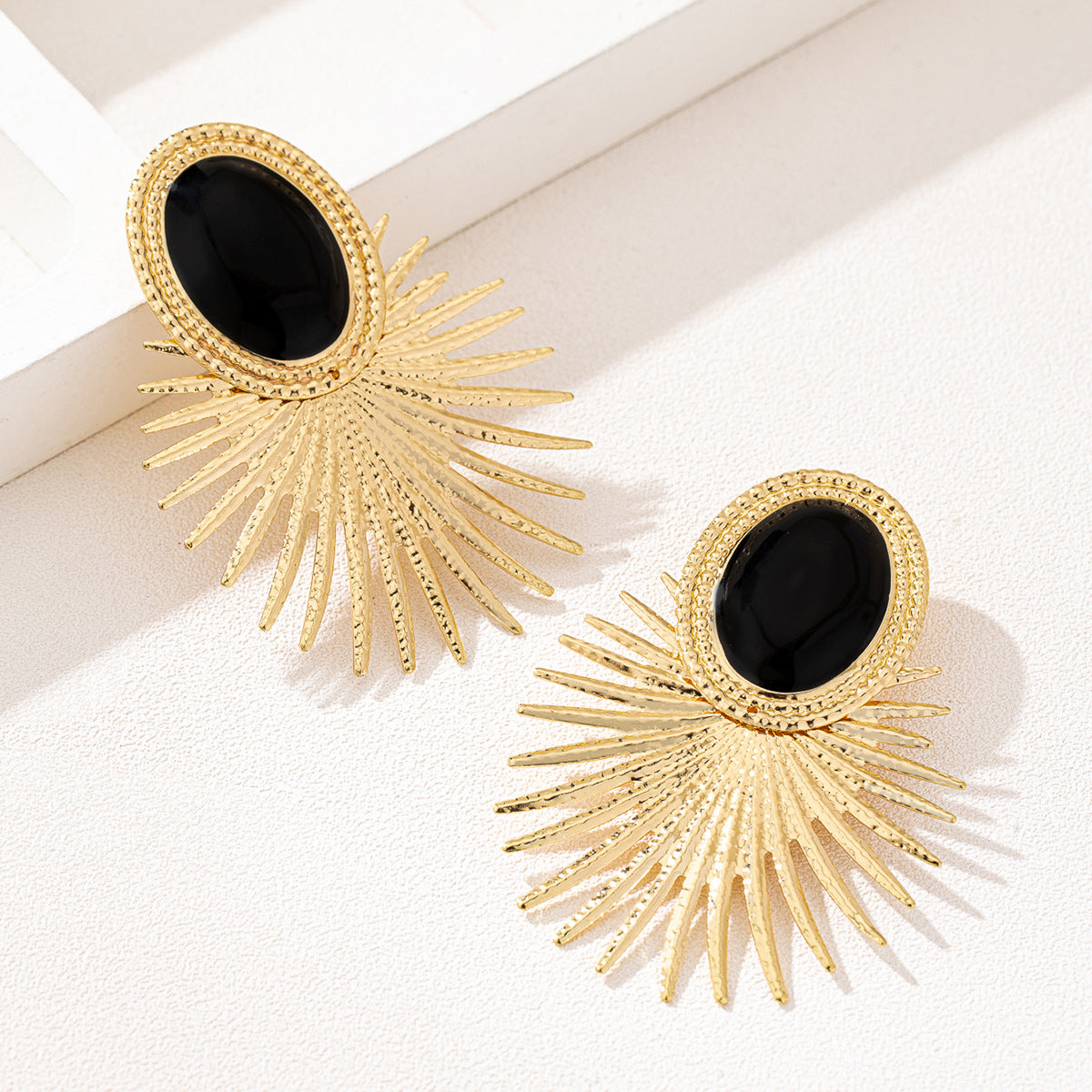 Planderful Vienna Verve Earrings – Fashionable Exaggerated Punk Style