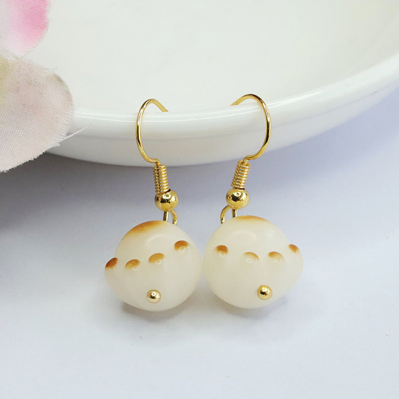 Bodhi Root Cat Paw Drop Earrings