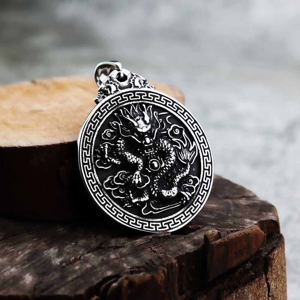 Personality Domineering Fashion Oriental Flying Dragon Pendant