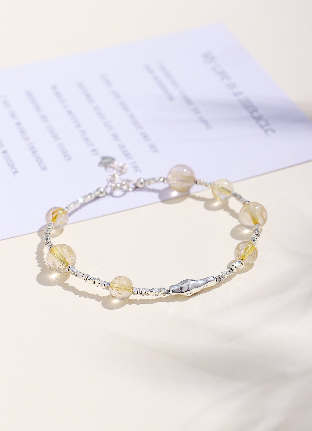 Planderful Fortune's Favor Bracelet – Fresh and Sweet Crystal Design