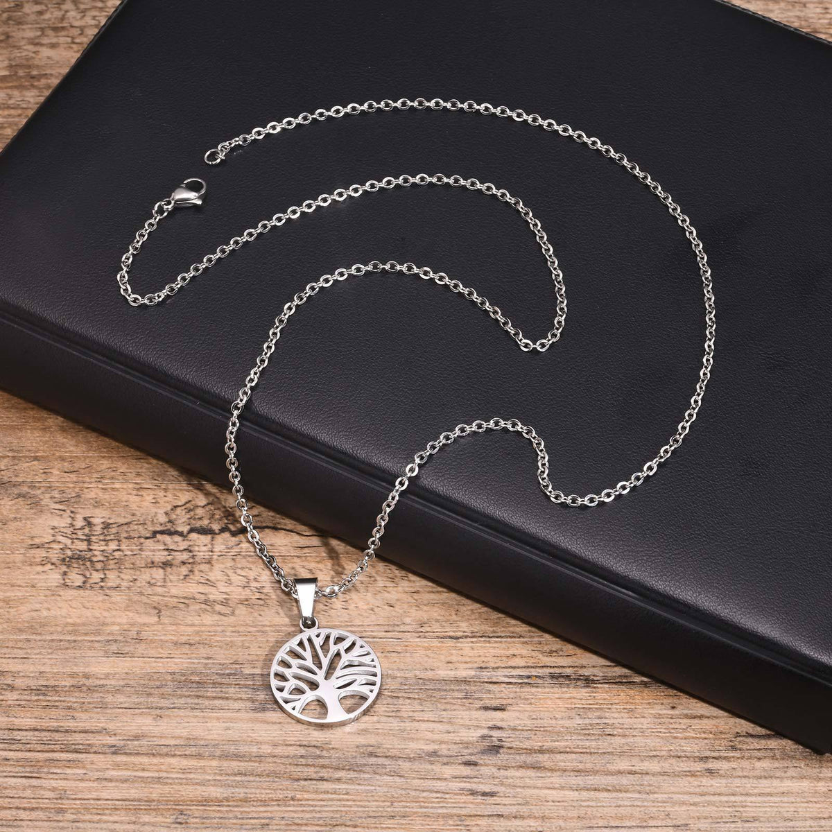Tree of Life Stainless Steel Necklace